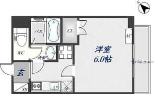 Chance八尾本町の物件間取画像